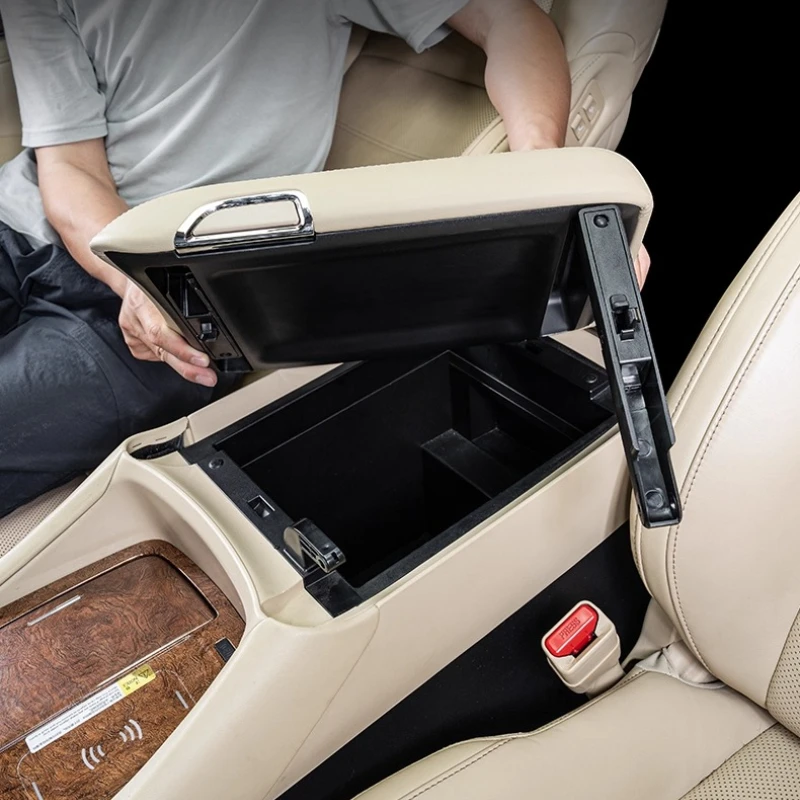 

For Toyota Alphard Vellfire 30 Series 2015-2023 Armrest Cover Assembly Replacement Armrest Cover Modification Car Accessories