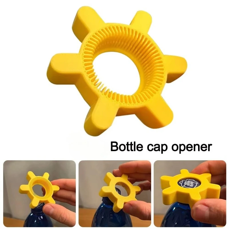 1/3pcs Rotary bottle opener barrier-free beverage cola bottle labor-saving lid opener Twist Lid Opener/Jar Gripper Kitchen Tool
