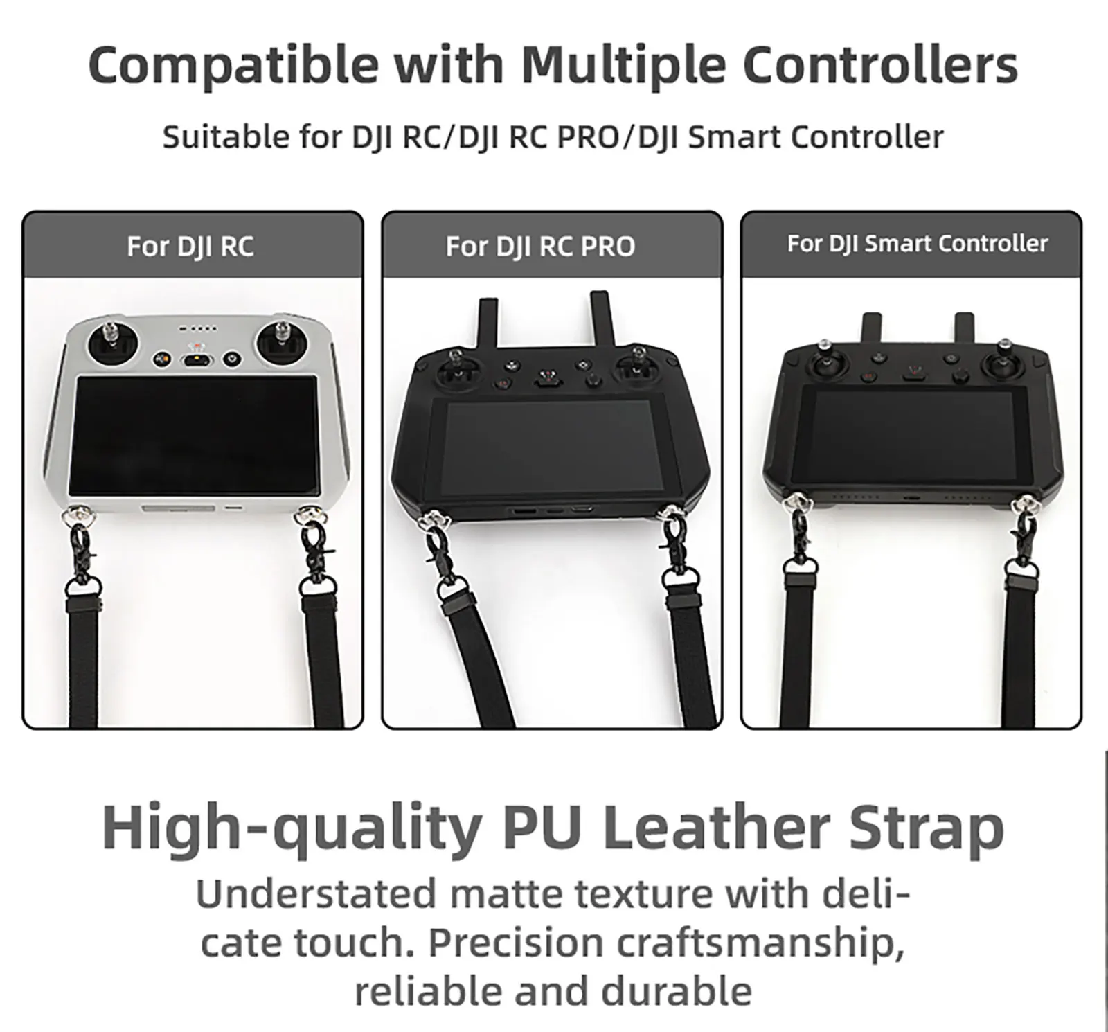 For DJI RC/RC2/RC PRO Lanyard Neck Strap with Screws Drone For  Mini 3 4 Pro/Mini 3/Air 2S/Mavic 3 Universal Lanyard Accessory