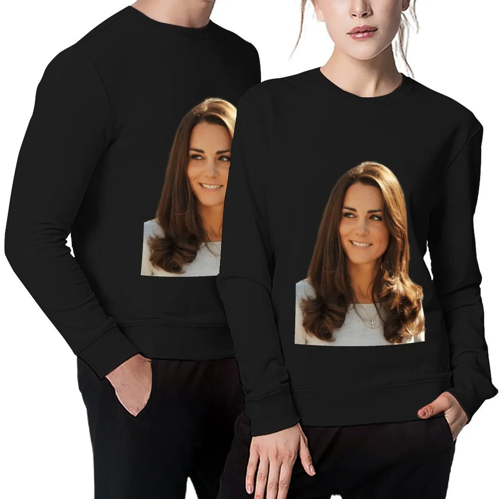 

Kate Middleton Pullover mens clothes men's winter sweater men wear tracksuit oversize sweatshirts