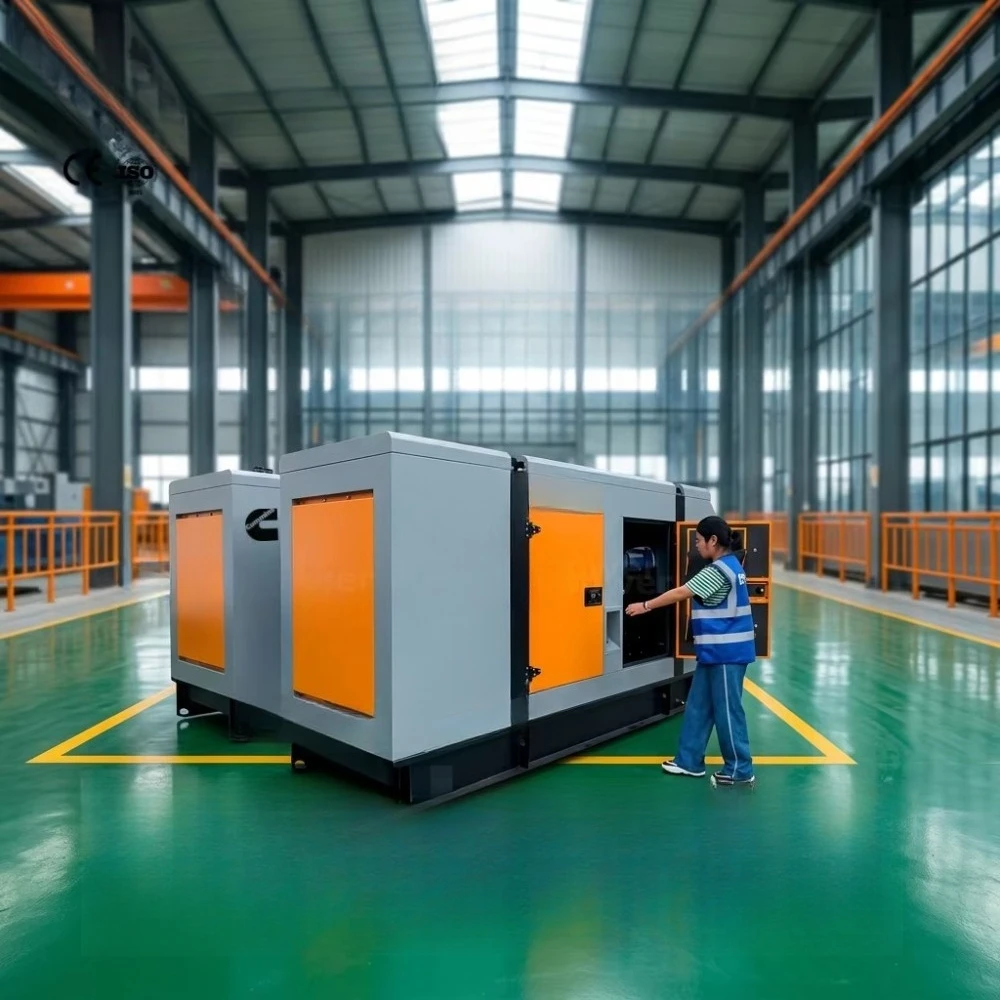 Perkins Cummin Generator Set 80kVA 100kVA 150kVA 200kVA 250kVA 300kVA Super Silent Electric Generators 3 Phase ATS 50hz
