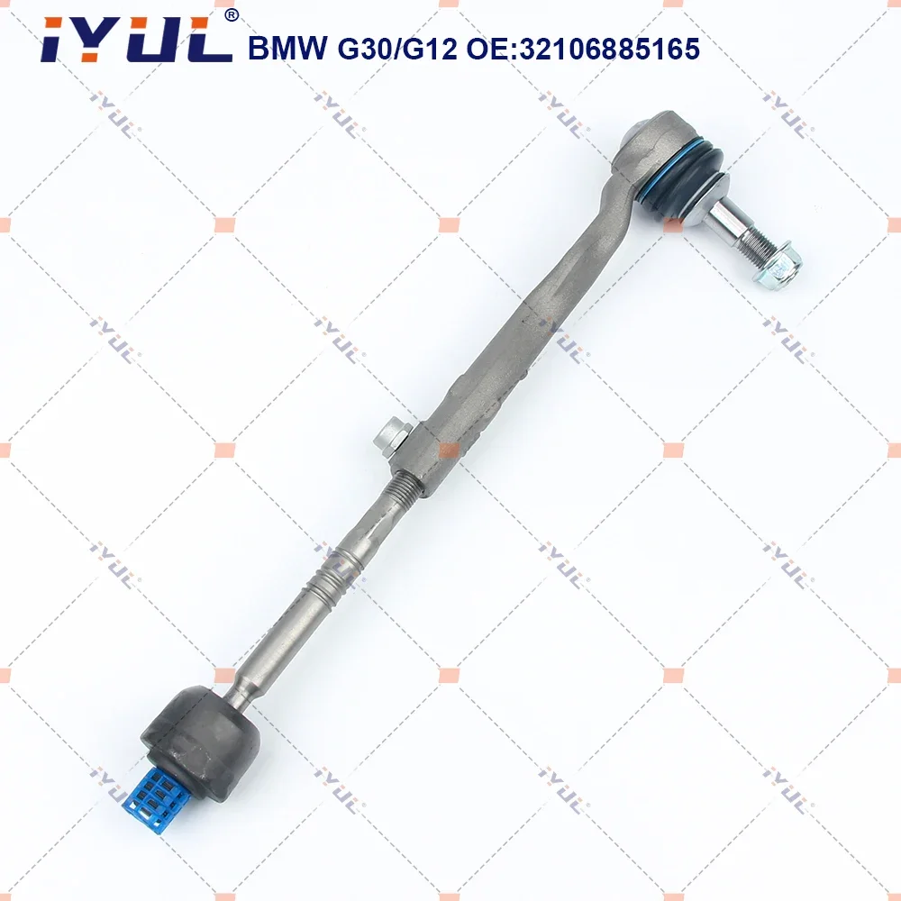 IYUL A Pair Front Steering Tie Rod End Head Assembly For BMW 5/6/7/8 Series G30 G31 G32 F90 G11 G12 G14 F91 G15 F92 32106885165