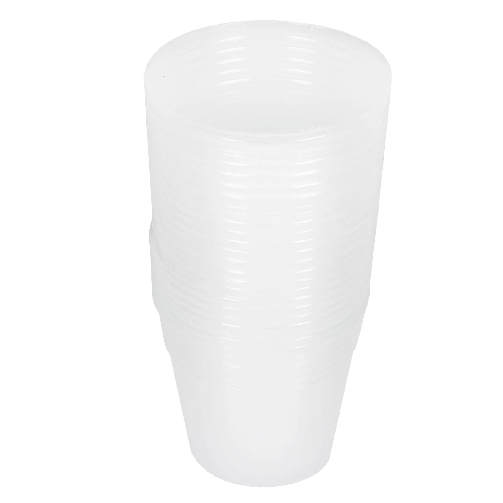 

36pcs Nursery Cups Planting Basins Starter Pots Mini Drainage Small Plants Transparent Material Durable Practical Environmental