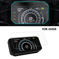 Motorcycle Dashboard Screen Protector Cluster Scratch Screen Protection Film Accessories For CFMOTO 450SR SR450 450 SR 2023 2024