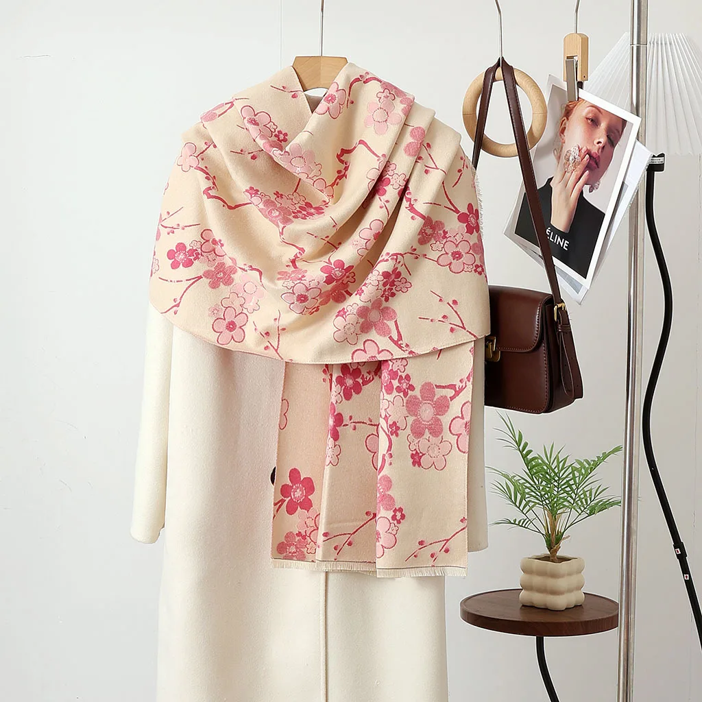 

Travel Warm Sun Protection Scarf - Women's Luxury Multi-Functional Stylish Oversized Shawl for Outerwear