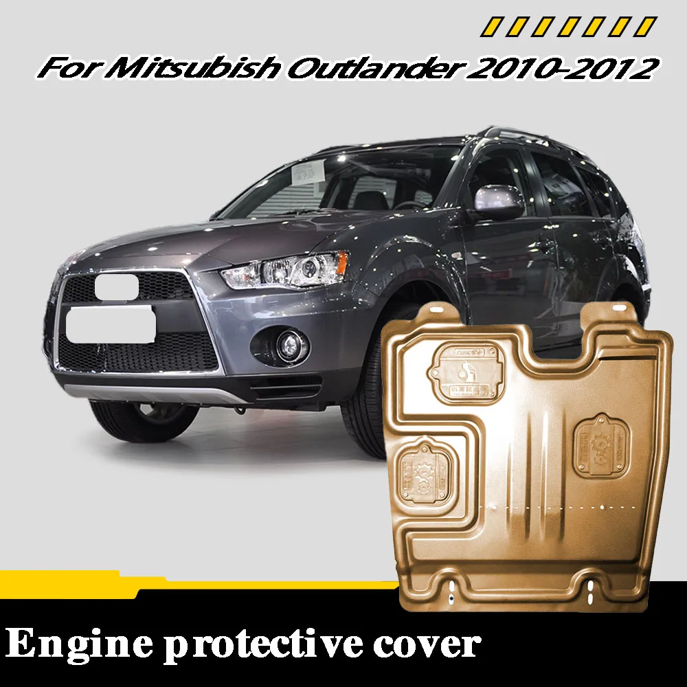

Front Under Engine Cover For Mitsubish Outlander‌ 2010-2012 2.4L Guard Plate Skid Plate Car Engine Protection Panel Mudguard