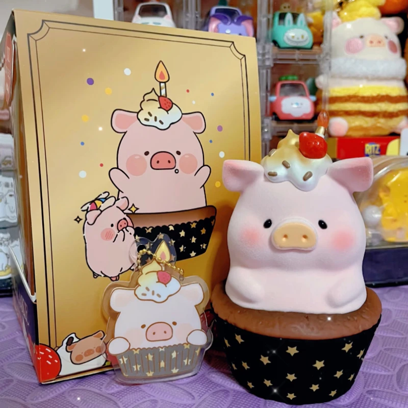 LULU The Piggy Collection Figure Toys Protection Deity in Chinese Mythology Cute Pig Fantasy Figurine Designer Collections