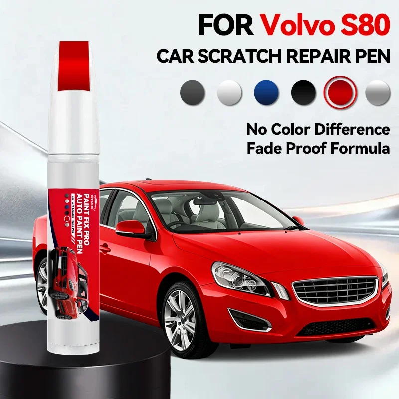 

Ручка для ремонта автомобильной краски, эксклюзивно для автомобилей, для VOLVO S80 1998-2016 гг., аксессуары для ремонта царапин, синий 705, серебристый 711, черный 45