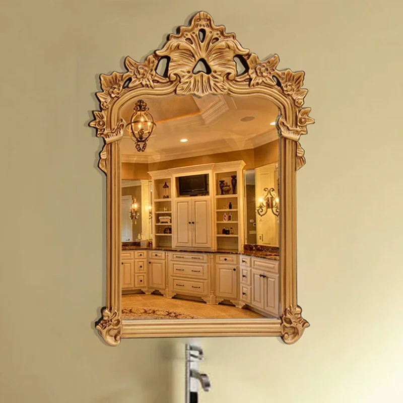 Wall Mirror Modern Large Size Living Room Bathroom Shatterproof Home Decor Easy Assembly Sturdy Durable Stable Comfortable