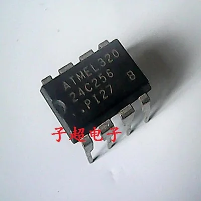 10PCS/lot AT24C256 AT24C256-PI-27 DIP8 AT24C256-PI27 24C256 DIP-8 original In Stock