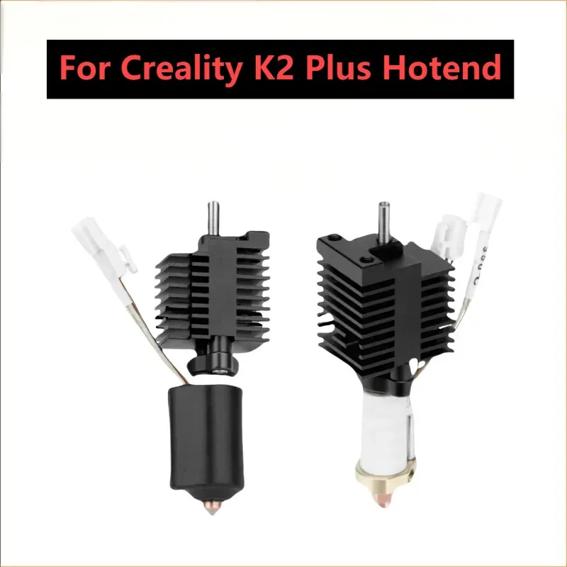 Ceramic Heating Block Kit for Creality K2 plus Hotend 04mm All-Metal Integrated Quick Swap Nozzle 350°C K2P Combo Printer