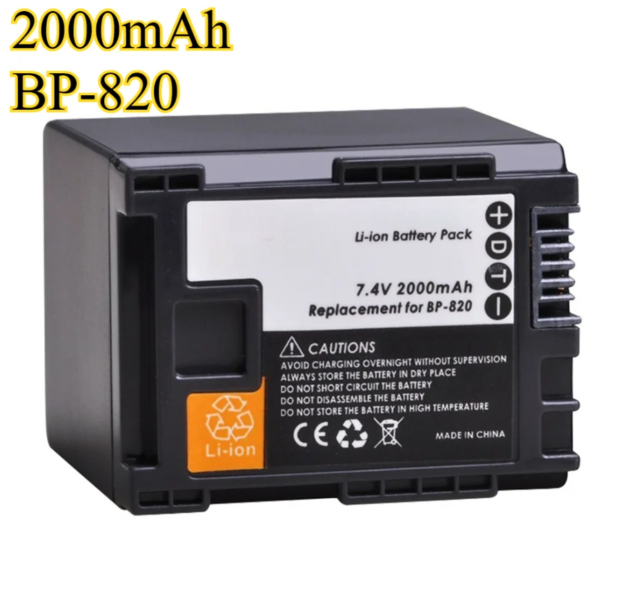 2000Mah BP-820 Digi…