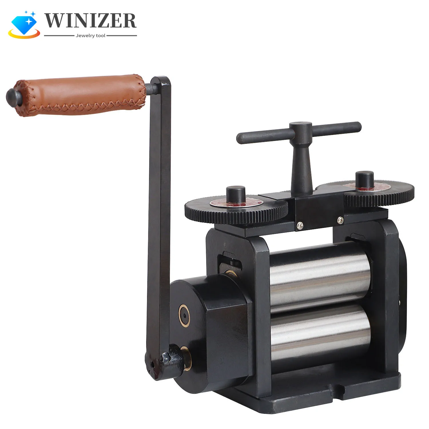 Manual Rolling Mill Machine Rolling Mill Machine Jewelry Making Manual Hand Crank Tableting Jewelry Press Tools