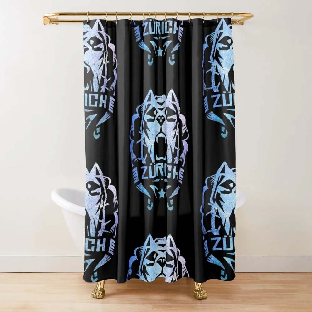 

Zurich / FCZ / Südkurve / 1896 Shower Curtain Bathroom Deco Elegant Bathroom Bathroom For Shower Curtain