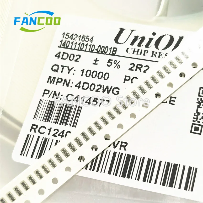 100Pcs 0402*4 8P4R …