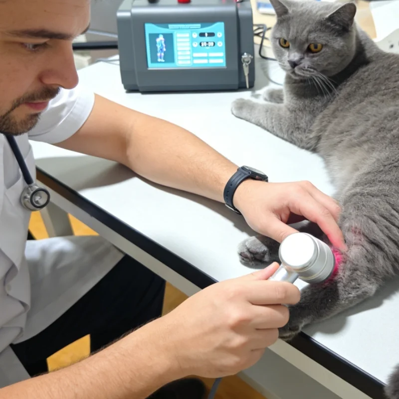 

HLKGO 1055mW Class IV Laser Therapy Machine, 808/650nm for Home Clinic Veterinary Pain Relief