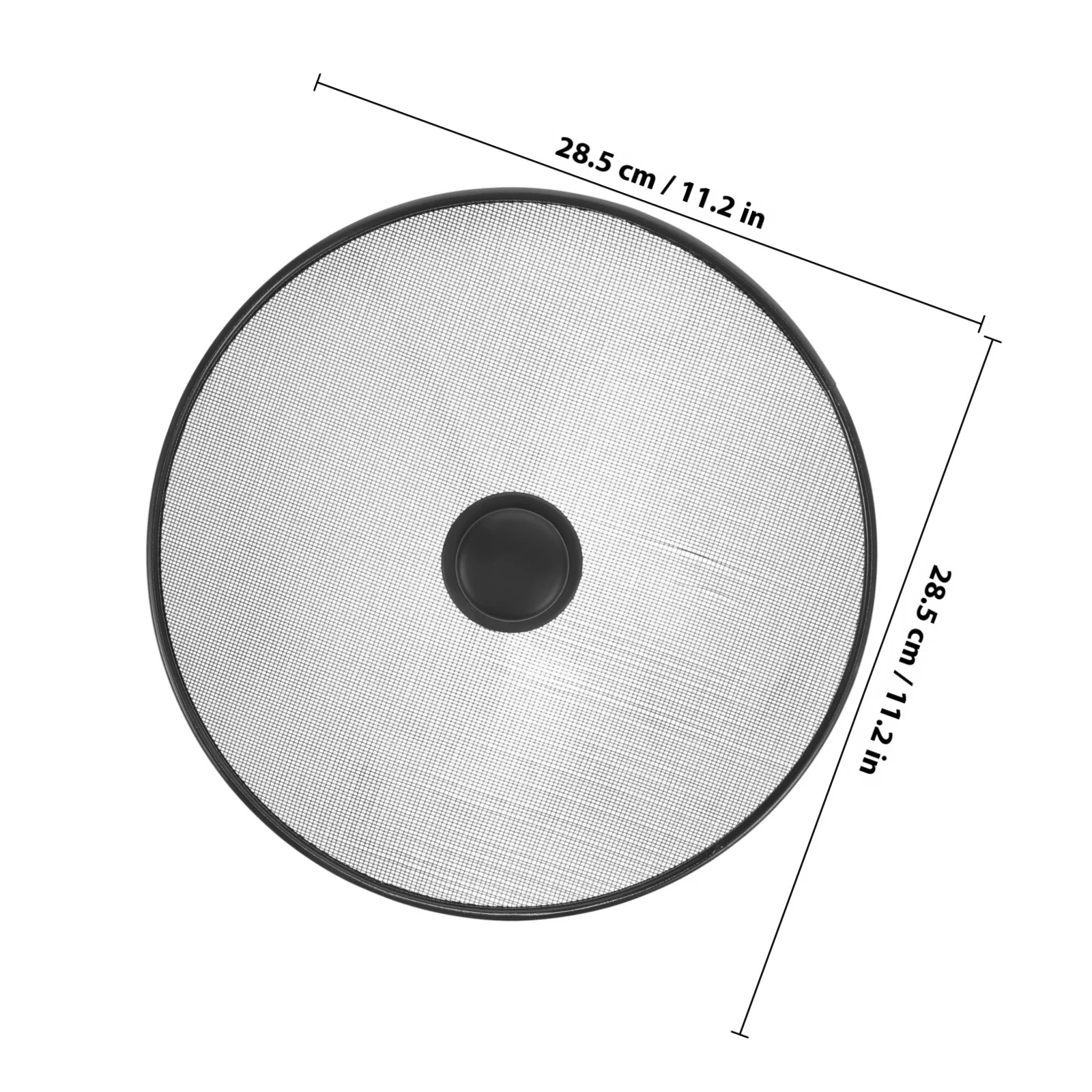 واقي شاشة من الفولاذ المقاوم للصدأ، غطاء مقلاة شبكي رفيع، واقي من رذاذ الزيت لدرع الشحوم للطهي