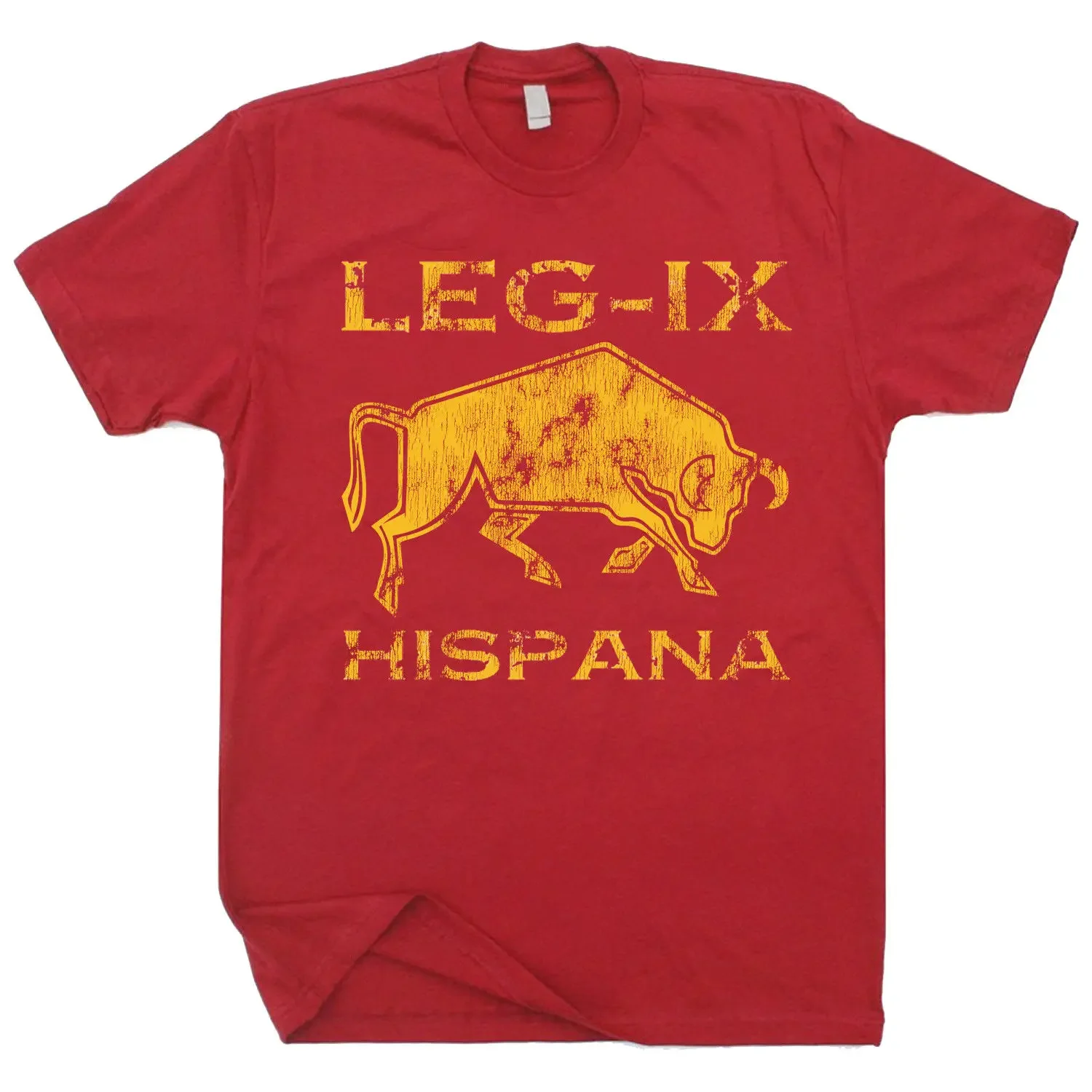 Leg-IX Hispana Roman Legion Spanish 9th Legion T-Shirt 100% Cotton O-Neck Summer Short Sleeve Casual Mens T-shirt Size S-3XL