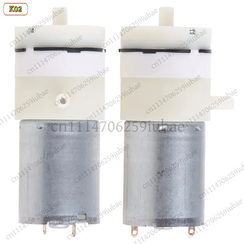 BK 2Pcs DC 3V-6V 370 Micro Motor Mini Air Pump Vacuum For Aquarium Tank Oxygen Pump Water Fish Pond Aerator Accessories