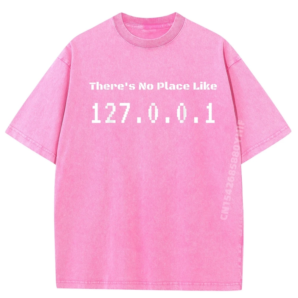 لا يوجد مكان مثل المنزل 127 0 0 1 الكمبيوتر الطالب الذي يذاكر كثيرا الجرافيك تي شيرت رجالي الشارع الشهير غسلها تي شيرت للرجال
