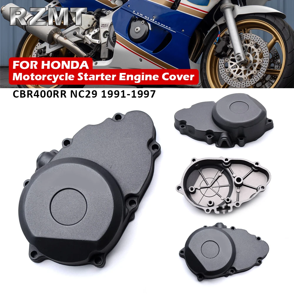 

CBR400 RR Motorcycle Left Stator Starter Engine Crankcase Cover For HONDA CBR400RR NC29 1991-1997 1992 1993 1994 1995 XF-2611