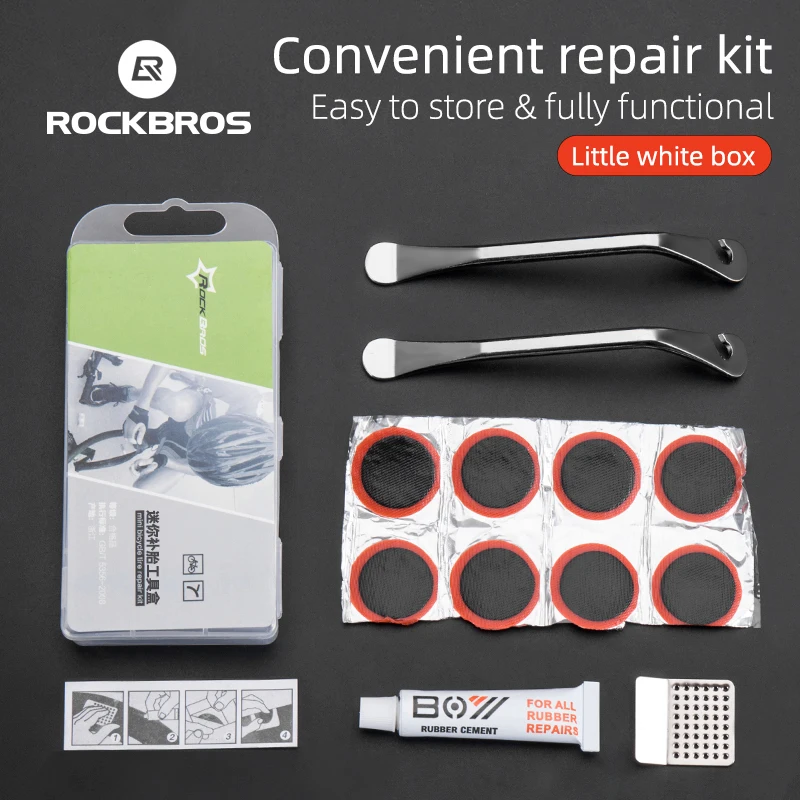 ROCKBROS Bicycle Multifunction Tools Portable MTB Road Bike Tire Repair Tool Kits Cycling Tyre Lever Tool Kits