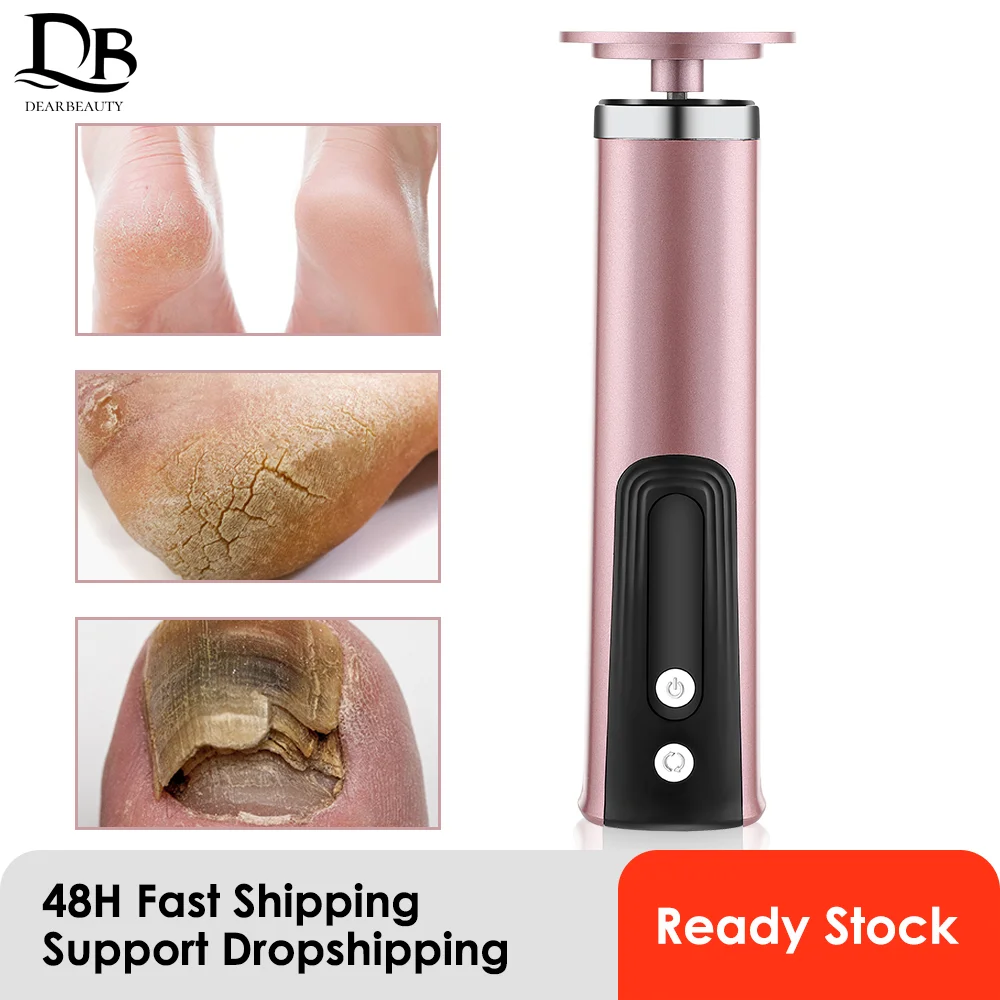 Electric Foot Callus Remover Foot Care File Tool Leg Heels Remove Dead Skin Pedicure Tool Set and Replacement Sandpaper
