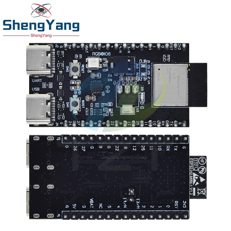 Imagem -05 - para Arduino Fio Série h2 Zigbee Ble Esp32-h2 Esp32-h2-devkitm1 n4 Esp32-h2-mini-1 Tzt-esp32-h2-devkitm