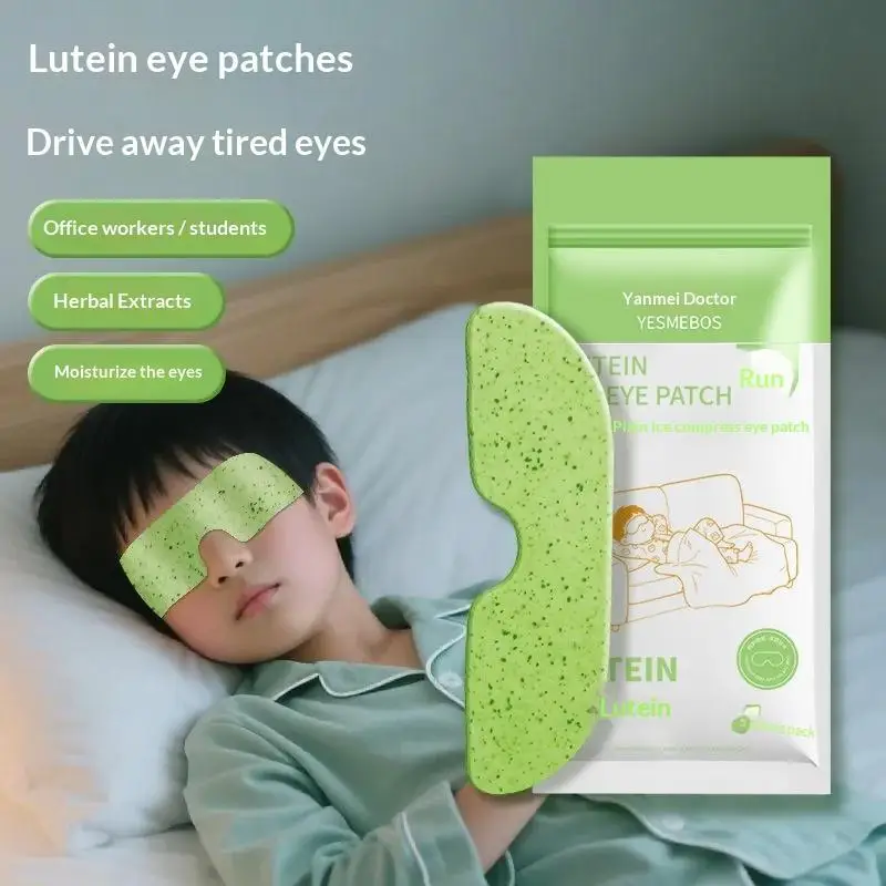 5pcs/1box Eye Relieve Fatigue Sleep Eye Patch Moisturizes Eye Skin  Nerves And Helps Sleep Refreshing And Non Irritat