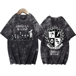 The Umbrella Academy Tie Dye Shirts Unisex Round Neck Short Sleeve Tee  Fans Gift