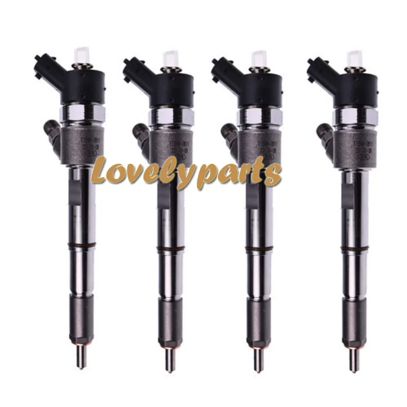 

4X Fuel Injector 5801569141 0445110540 For New Holland L221 L228 L321 CASE F5HF