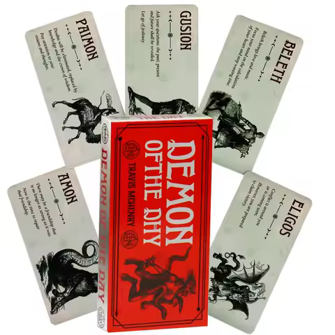 Hot selling Demon Tarot Leisure Entertainment Card Family Gathering Divination Deck Tarot Board Playing Game Card