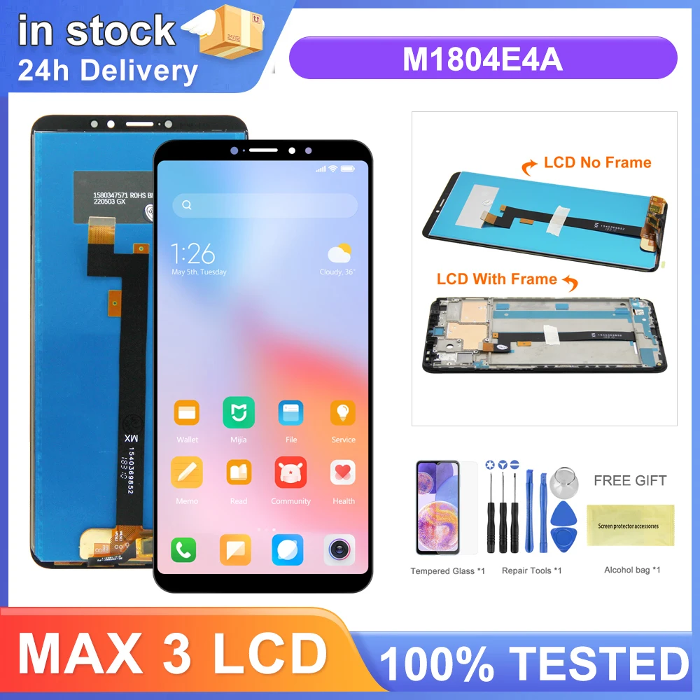 مُحَدِّث شاشة مُكْس 3 لجهاز Xiaomi Mi Max 3 M1804E4A: تقييم ونصائح للاستخدام