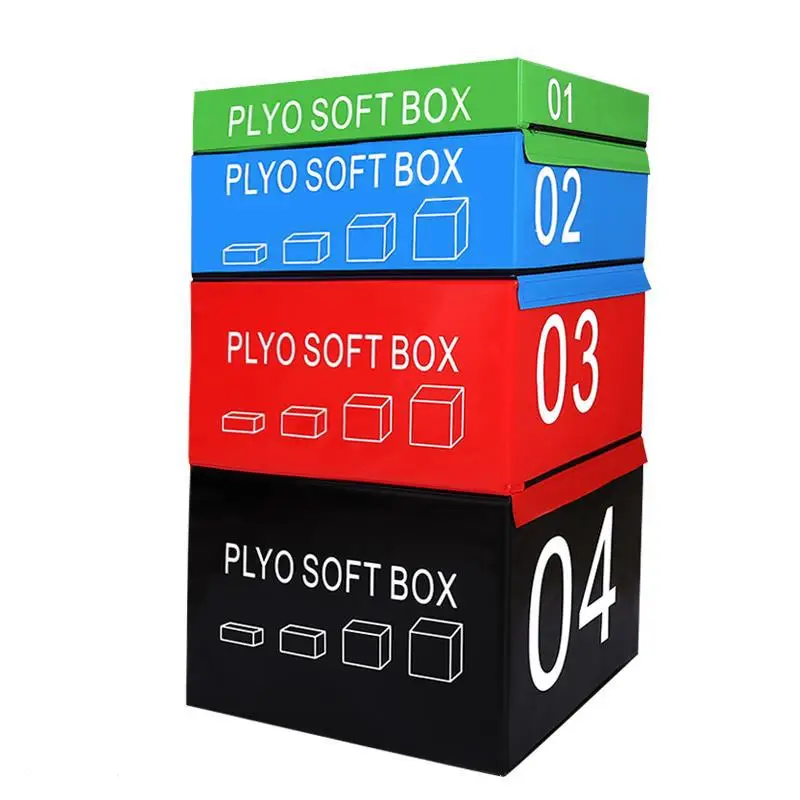 

2022 Manufacturer Wholesale Soft Plyo Jumping Set Height Box High Density XPE Foam Fitness Equipment