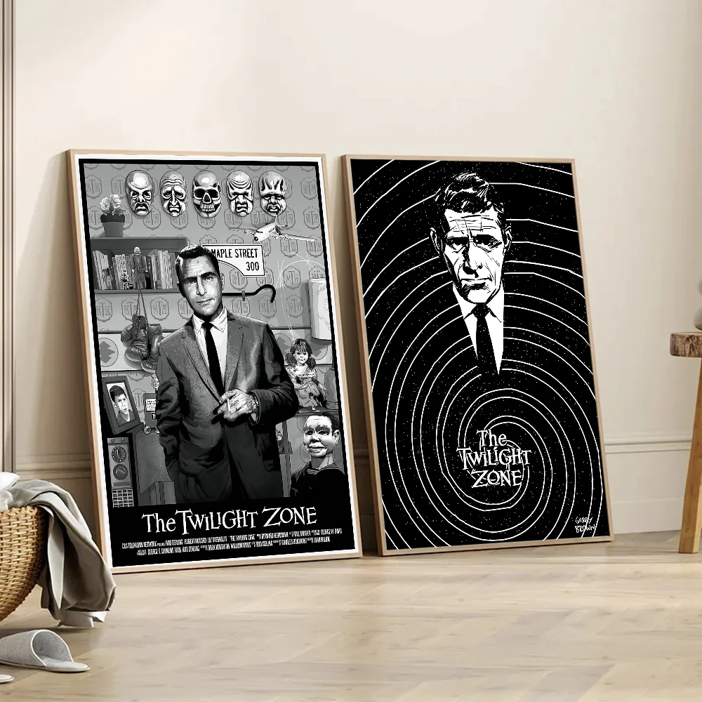 15 Designs Tv Show The Twilight Zone Classic Vintage Posters Vintage Room Home Bar Cafe Decor Nordic Home Decor