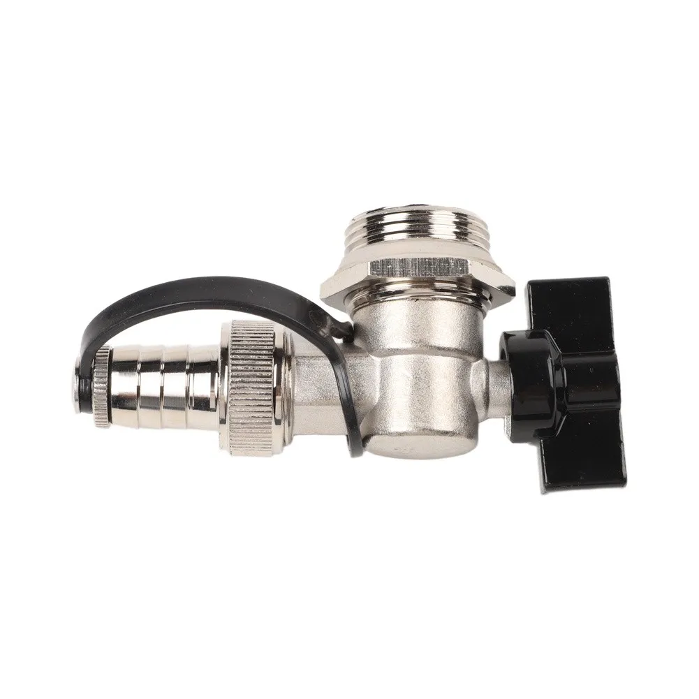 Radiator Water Heater Valve Brass Distributor for Underfloor Heating with Nickel Plated for forged Body and Leak for proof