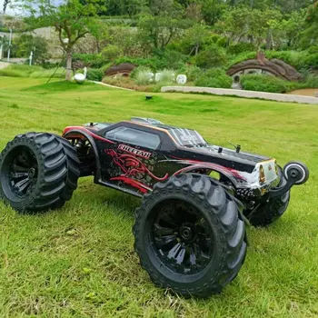 레이싱 치타 체중계 RC 자동차 트럭, 80 + KM/H 고속 RTR RC 트럭, 2.4GHz 무선 제어 전기 RC 자동차, 4WD 4x4 Off R, 1:10