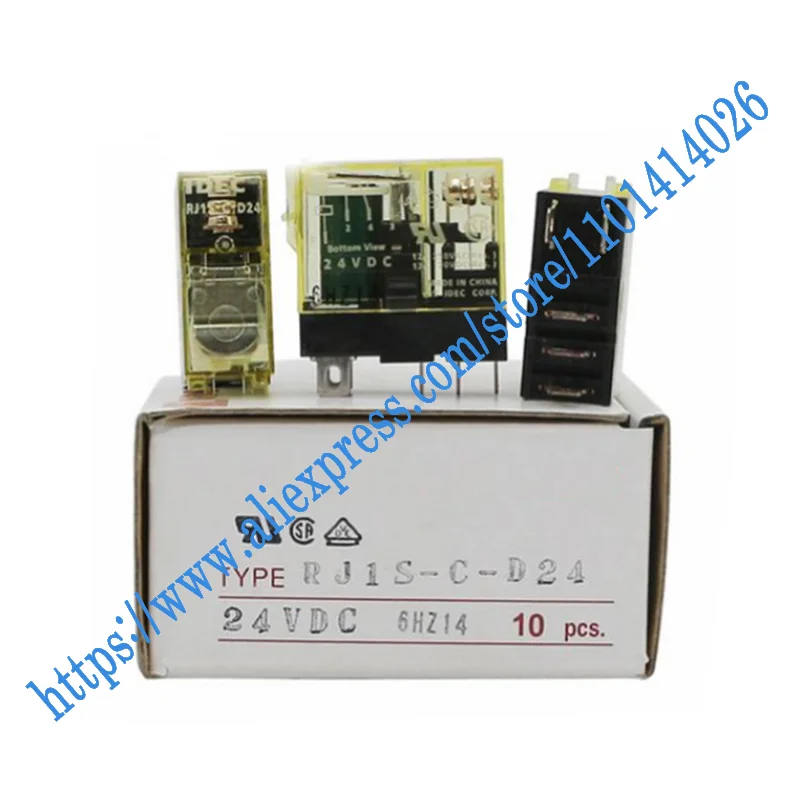 

100% Working and New Original PLC ControllerRJ1S-CL-D24 RJ1S-CL-A220 RJ2S-CL-D24 RJ2S-CL-A220 RJ2S-C-D24 Relay