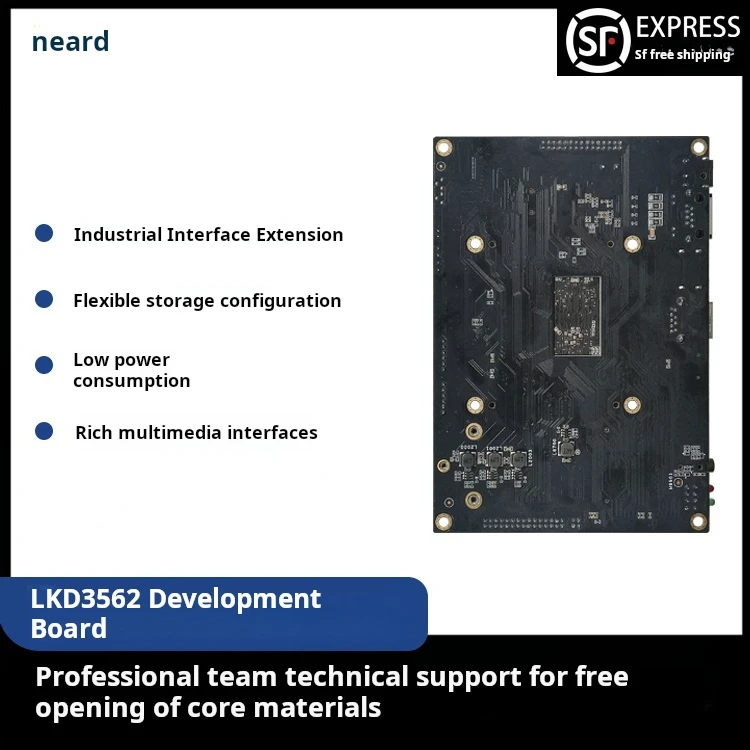Neardi LKD3562 RK3562 لوحة تطوير Linux Android ARM AI Core Board 1TOPS NPU Embedded