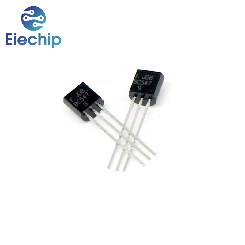 50/100Pcs BC547 Transistor TO-92 0.1A 45V DIY Triode Transistor Peralatan Elektronik