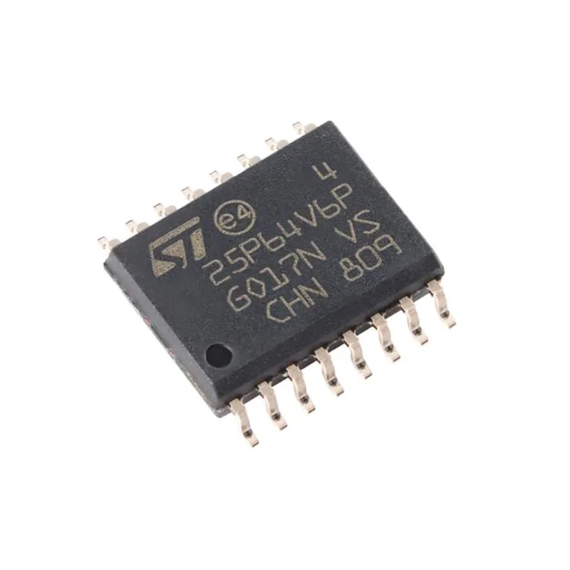 M25P64-VMF6TP Print 25P64V6P SOIC-16 64Mb Serial Flash Embedded Memory Chip Electronic Component  Integrated Chip Ic  New