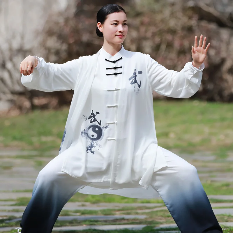 Erwachsene Tai Chi Uniformen Wushu Kung Fu Anzug Traditionelle Chinesische Kleidung KungFu Uniform Für Männer Frauen Kampfkunst Wing Chun Anzug