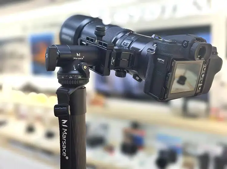 Marsace MPG-01 Gimbal Head For Monopod Tripod Ball Head (Not Including Quick Release Plate) Photography Accessories