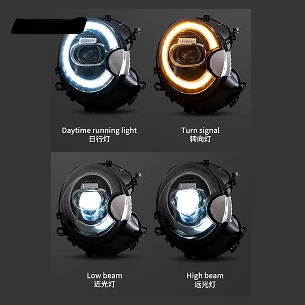 Factory Full LED Headlights Front Head Lamp for BMW MINI Cooper R56 Rear light