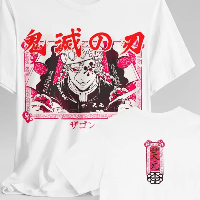 

Hashira Uzui Anime T-shirt Unisex, Demon Anime Manga Shirt, Shirt, Lovers Shirt, Graphic Anime Tee