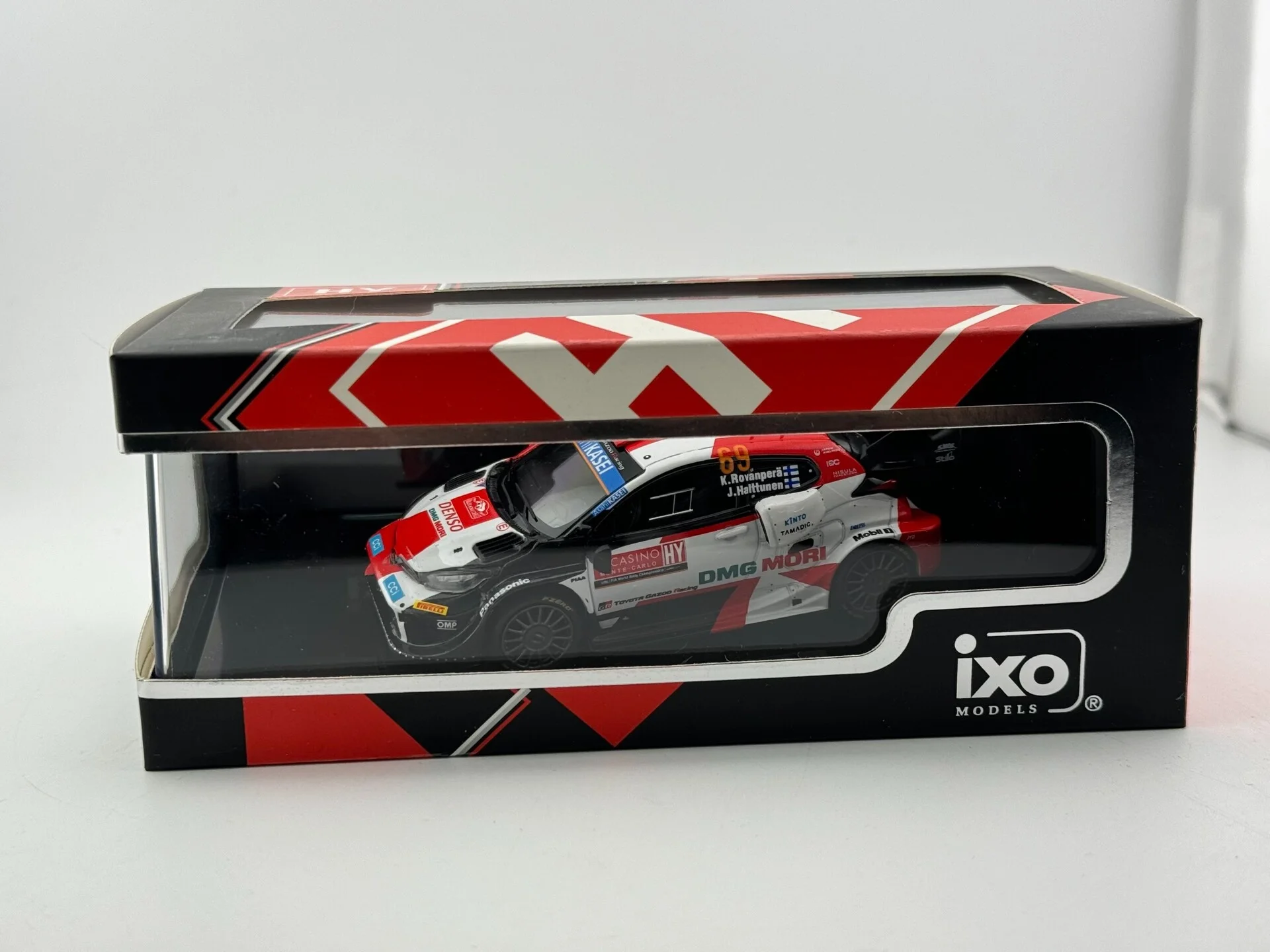 

Diecast IXO 1/43 Scale Toyota GR Yeris Rally1 #69 Alloy Car Model