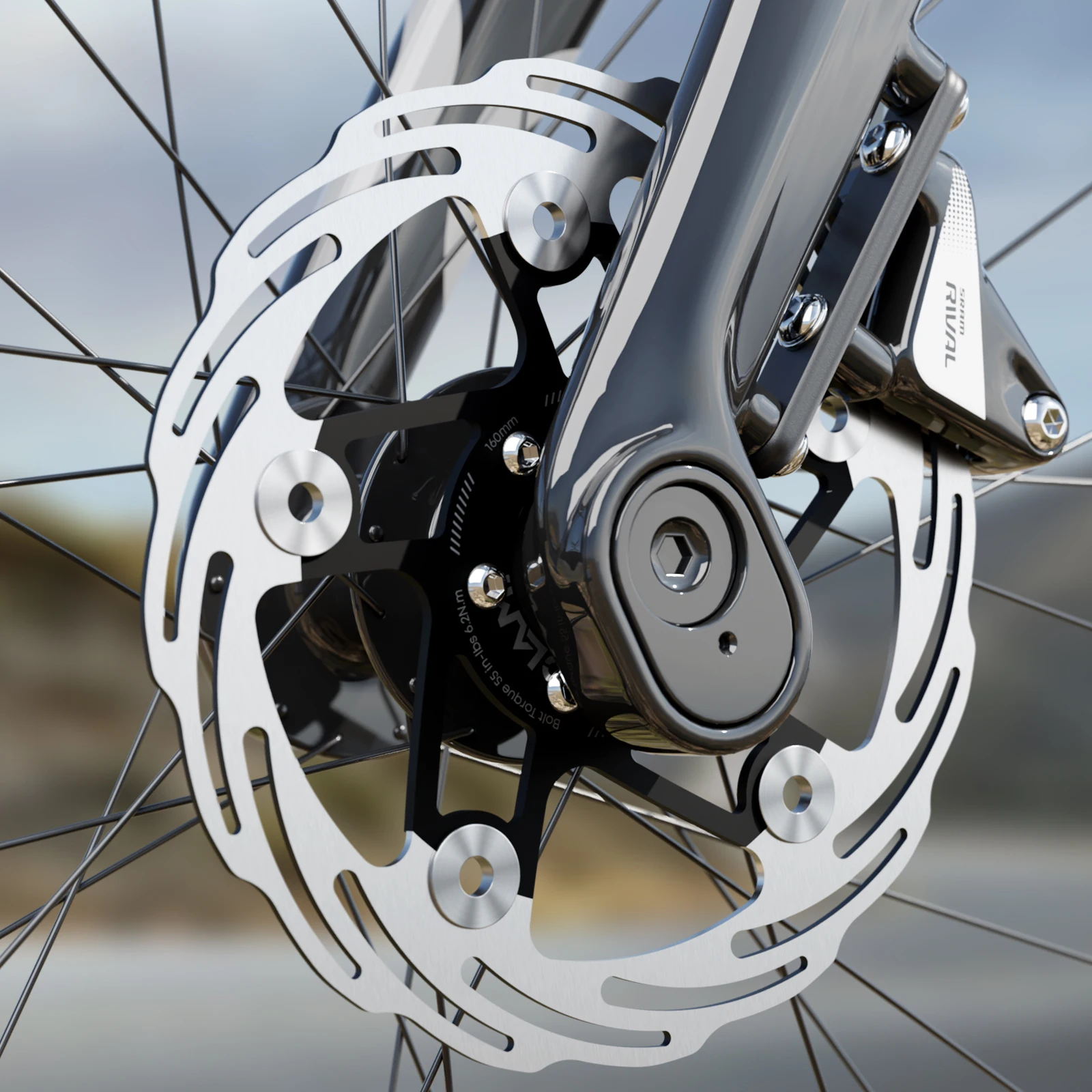 CYCLAMI 6 Bouten Remschijf Fiets Remrotor 160mm 180mm Hydraulische Hoge Sterkte Road MTB Drijvende Rotor Fiets deel Schijfrem