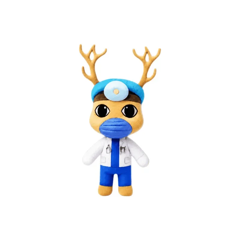 INStock-#Anime Animal Hospital Plush Horror Game Animal Hospital Anomaly Cat Dog Penguin Bunny Plushie Doll Toy Fans Collectible image 6