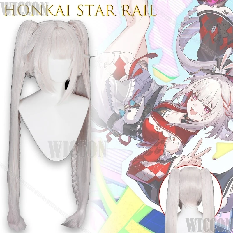 

Honkai Star Rail Sparkle Cos Wig Heat Resistant Fiber Pre Order Anime Accessory Fast Shipping Halloween Cos Navidad Carnival