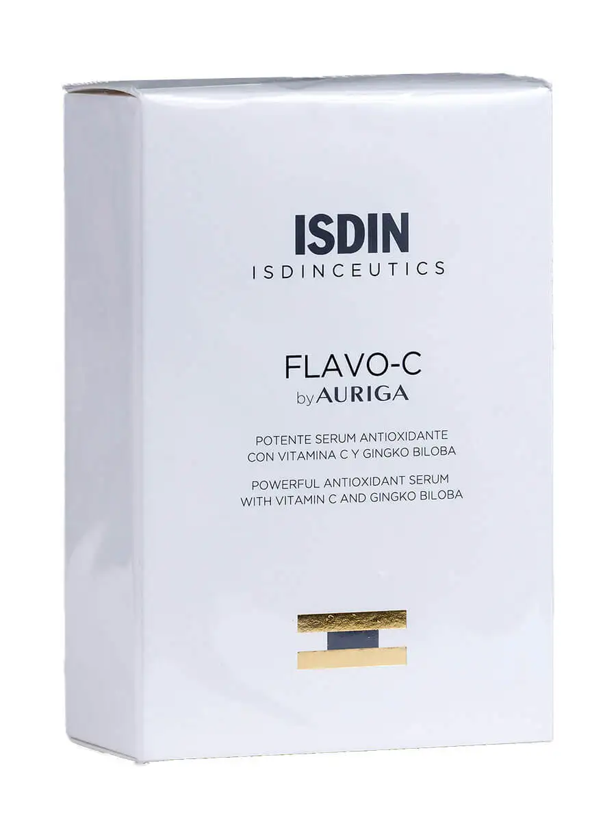 Isdin isdinceutics flavo-c by auriga 30ml-powerful serum antioxidant with vitamin c and gingko biloba.